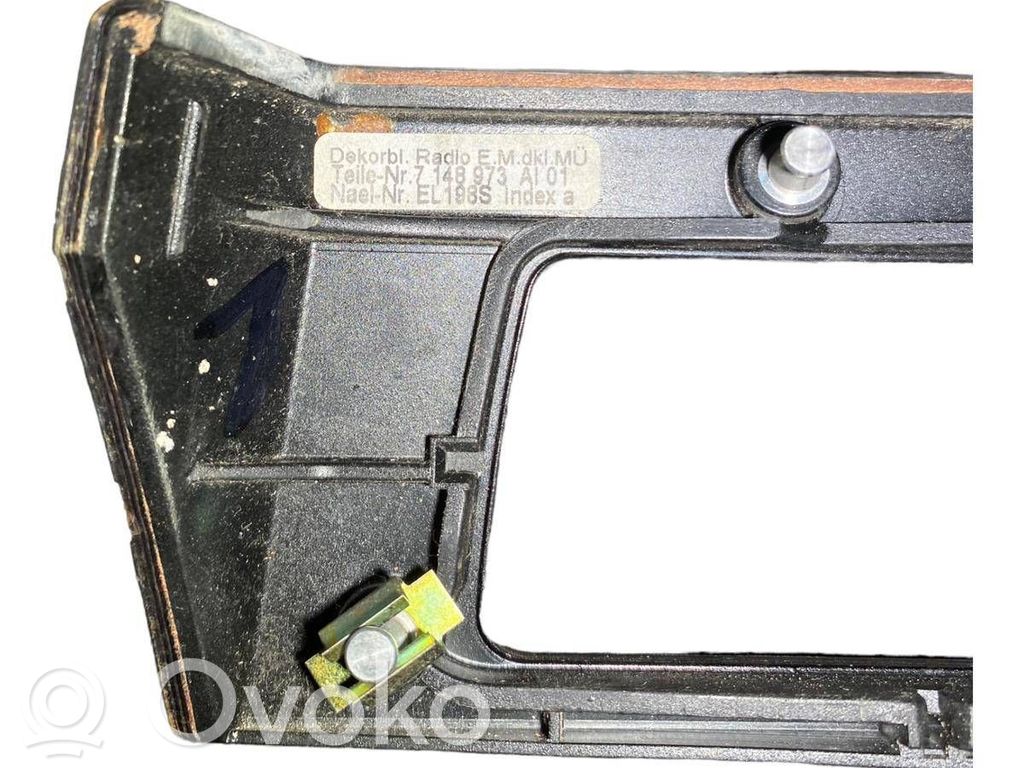 BMW 7 E65 E66 Radio/GPS head unit trim 