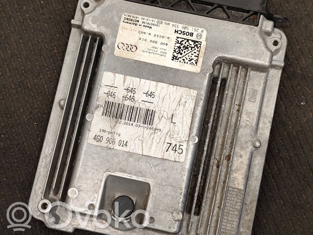 Audi A6 S6 C7 4G Engine control unit/module 