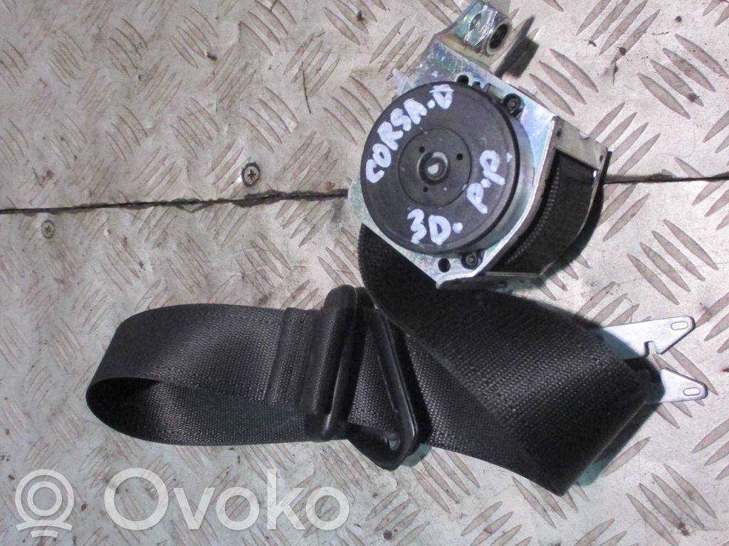Opel Corsa D Cinturón delantero 