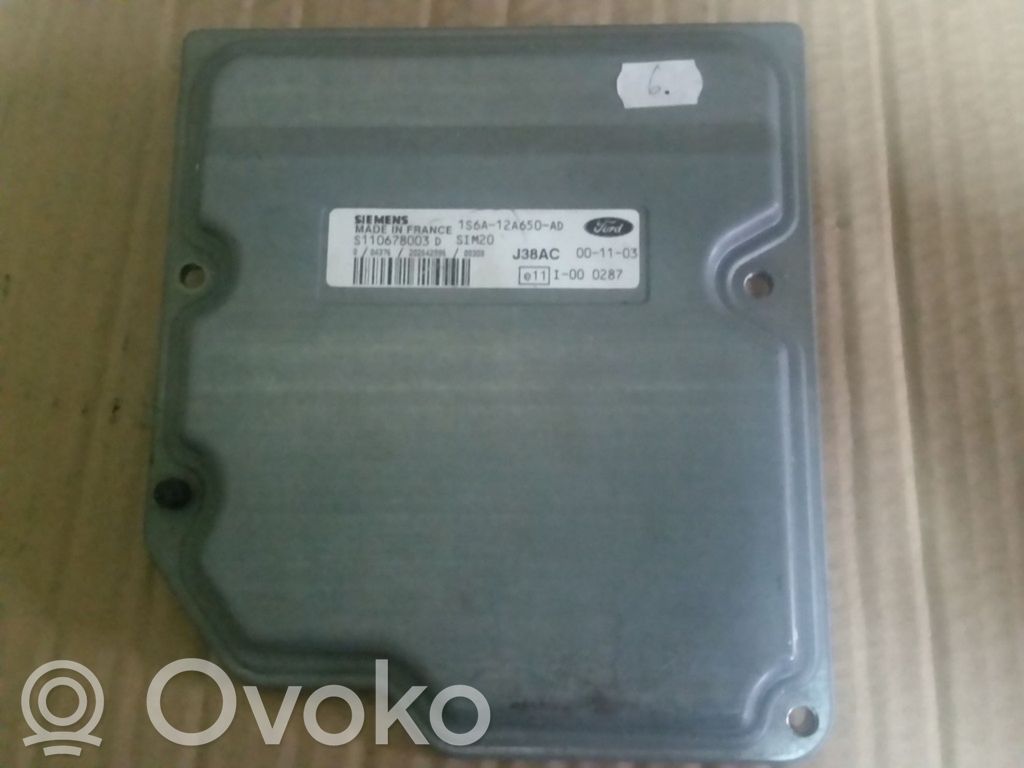 Ford Fiesta Engine control unit/module 