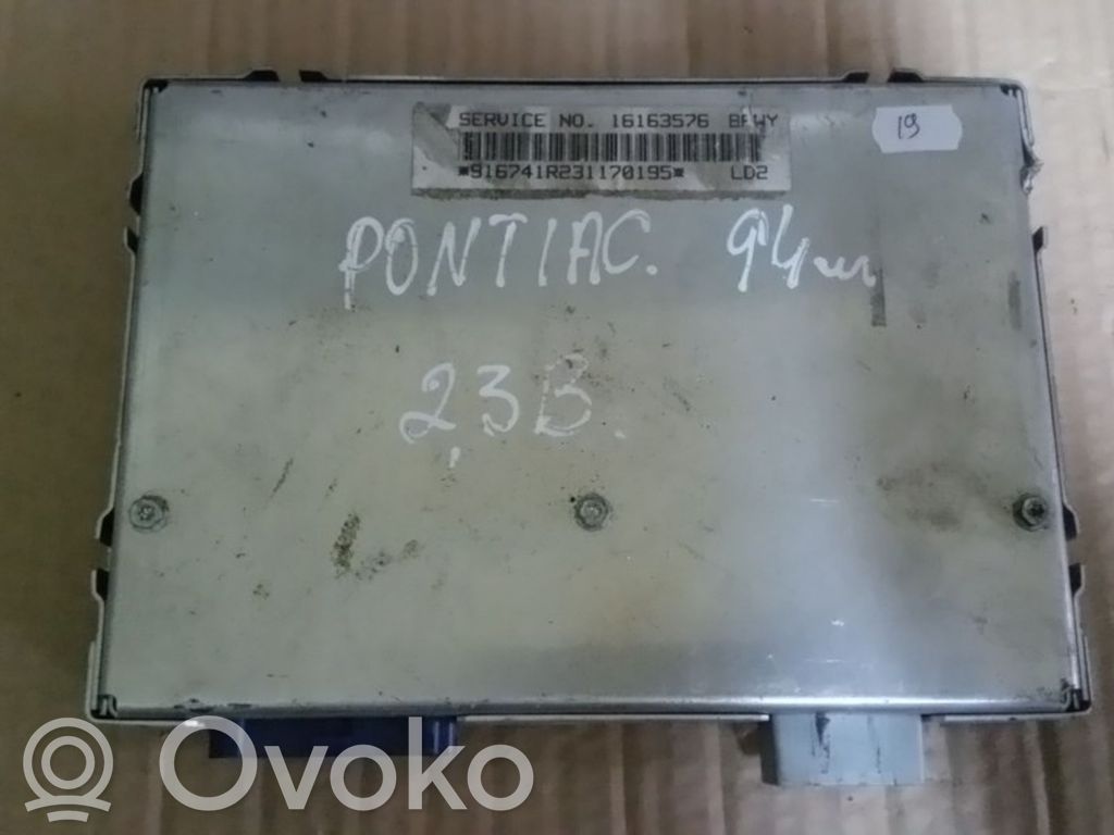 Pontiac Trans Sport Sterownik / moduł ABS 