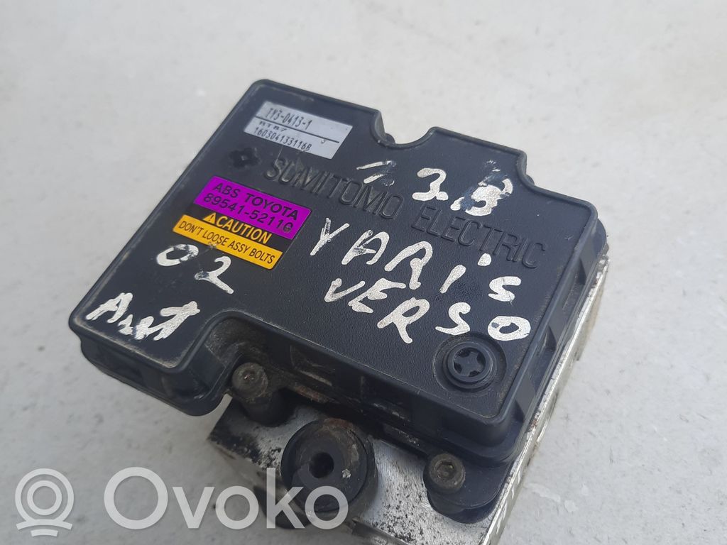 Toyota Yaris Verso ABS Pump 