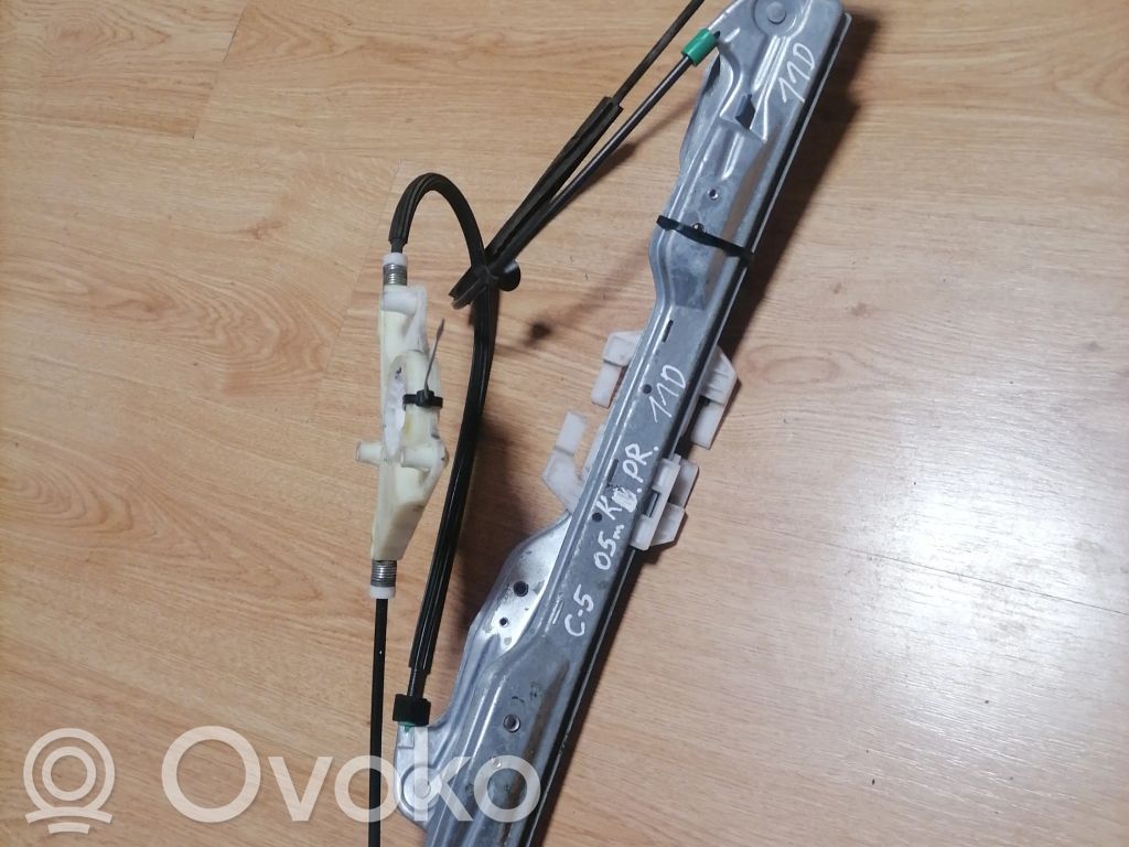 Citroen C5 Mechanizm podnoszenia szyby przedniej bez silnika 