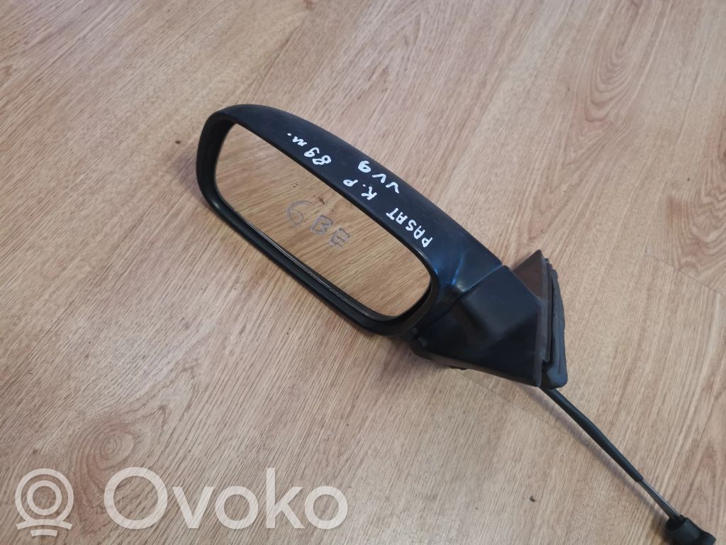 Volkswagen PASSAT B3 Manualne lusterko boczne drzwi przednich 