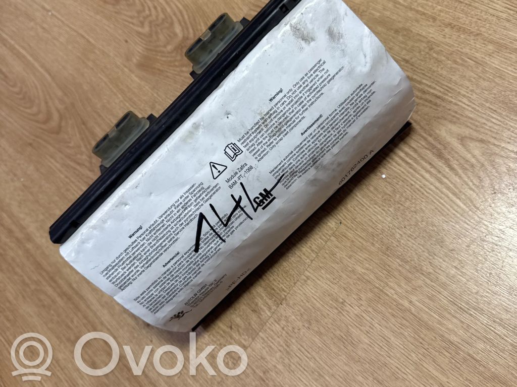 Opel Zafira B Airbag de passager 