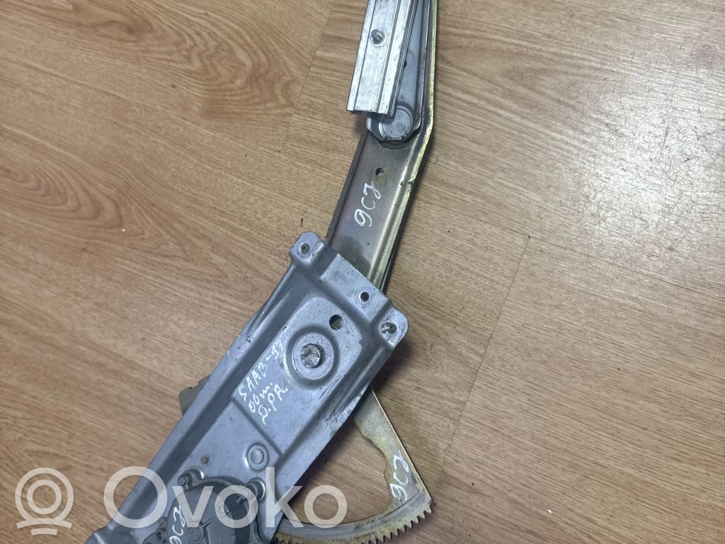 Saab 9-3 Ver1 Front door window regulator with motor 