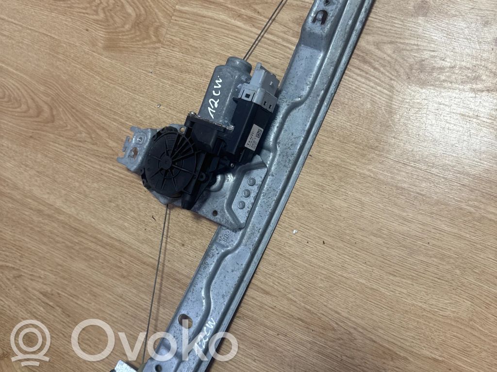 Peugeot 207 Front door window regulator with motor 