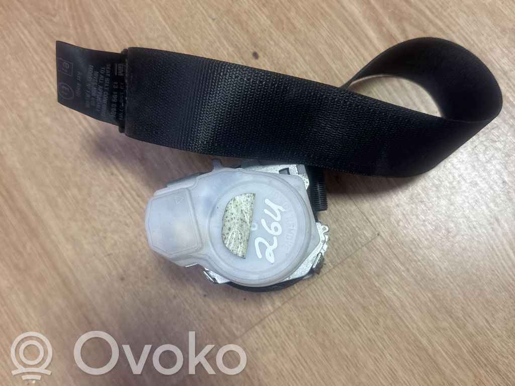 Opel Vectra C Cinturón trasero 