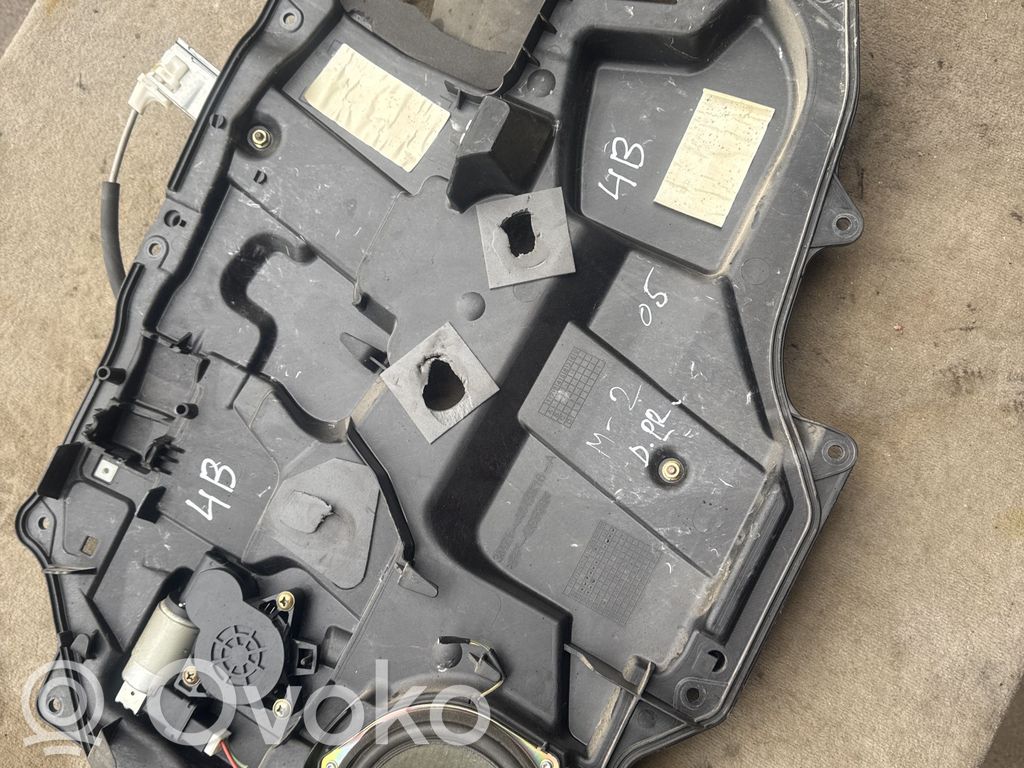 Mazda 2 Front door window regulator with motor 