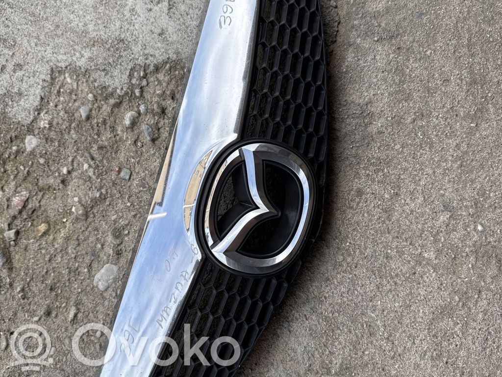 Mazda 6 Front bumper upper radiator grill 
