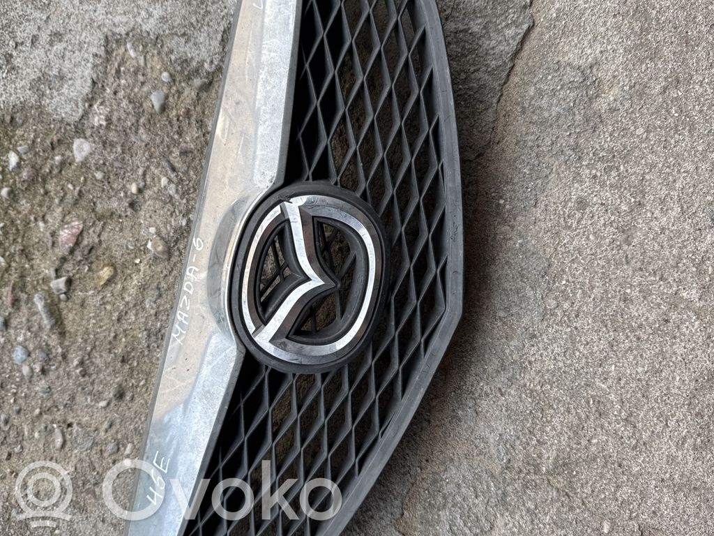 Mazda 6 Front bumper upper radiator grill 