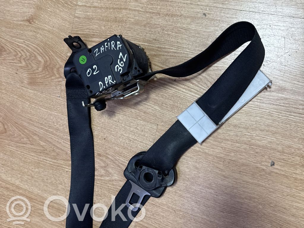 Pas bezpieczeństwa fotela przedniego   33004615,GM24417108,24417108