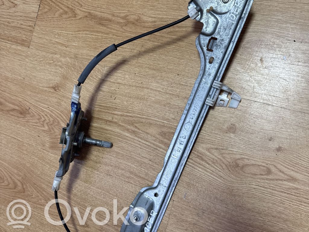 Renault Modus Rear door manual window regulator 