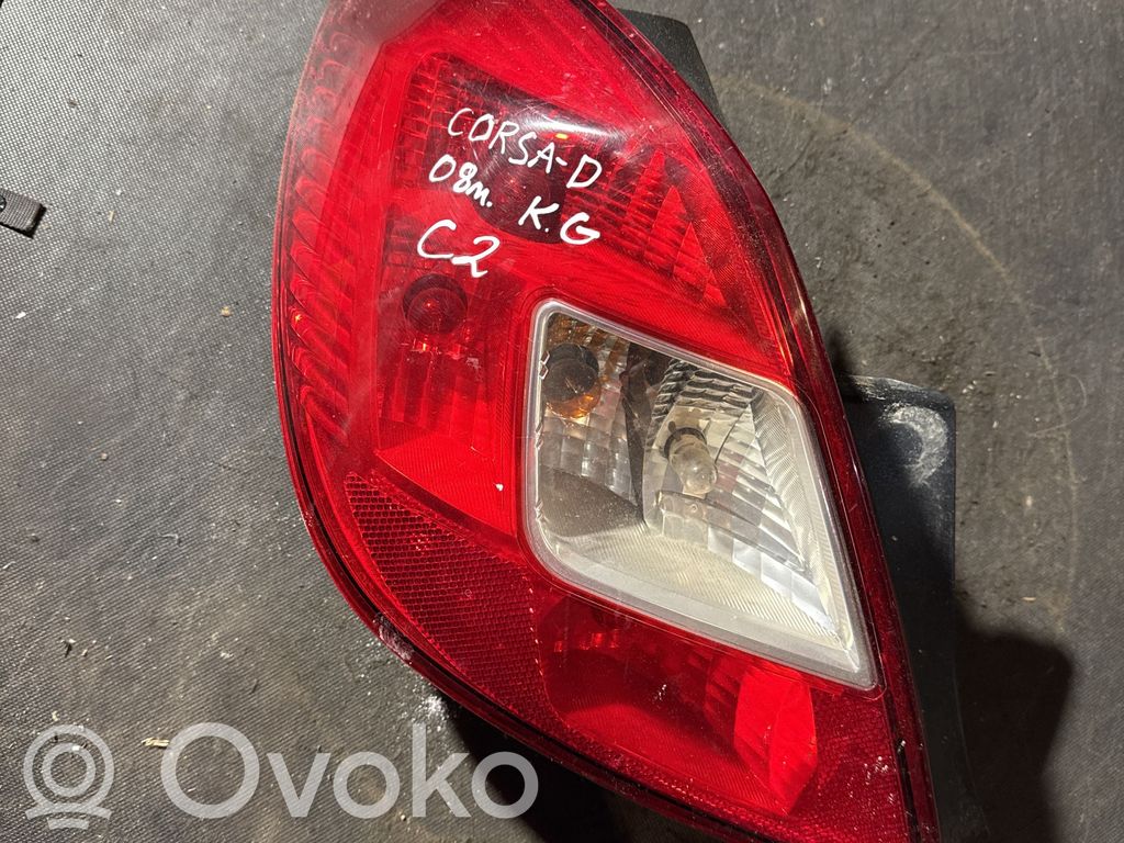 Opel Corsa D Rear/tail lights 