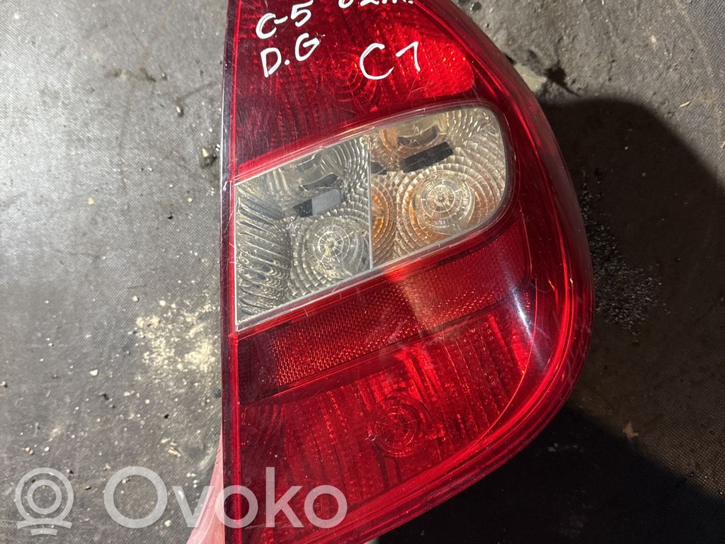 Citroen C5 Aizmugurējais lukturis virsbūvē 