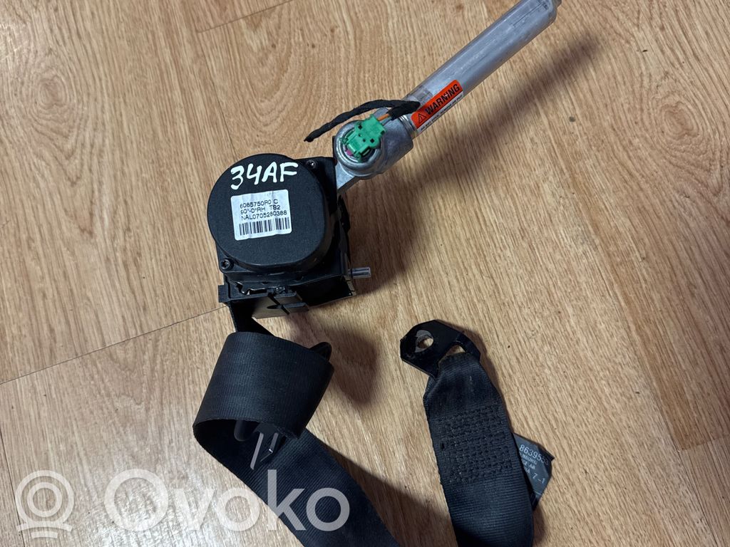 Volvo V50 Cinturón trasero 