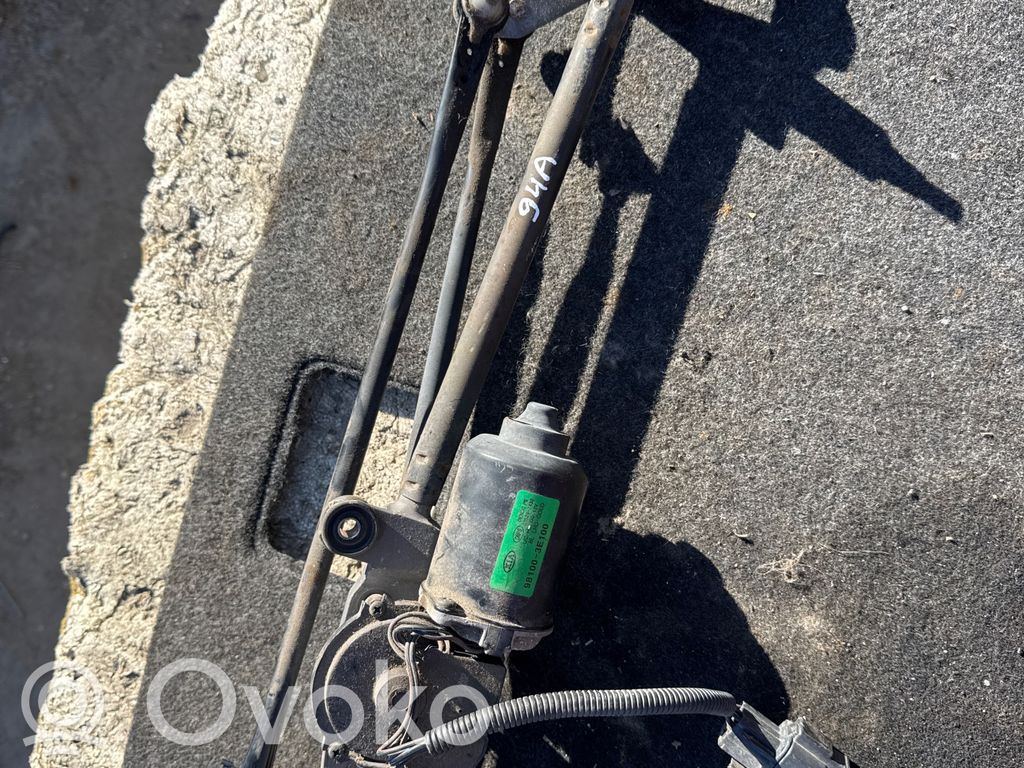 Mechanizm i silniczek wycieraczek szyby przedniej / czołowej   981003E100,035247430