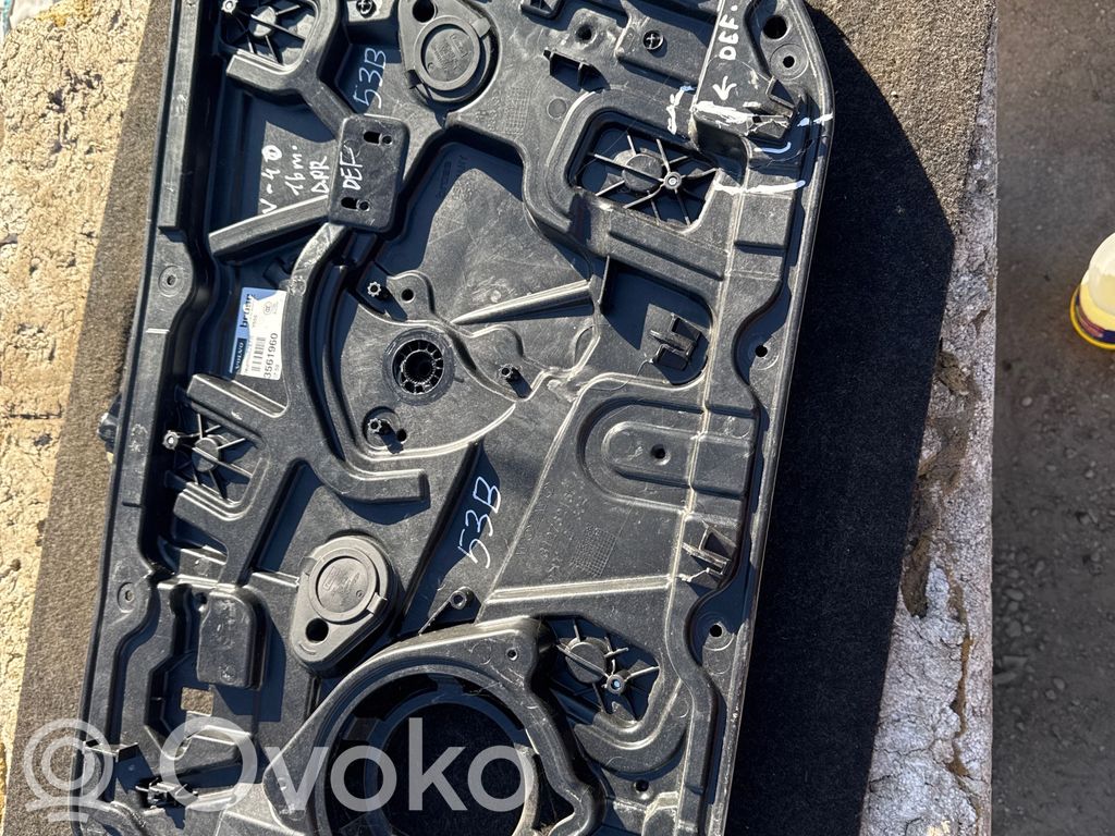 Volvo V40 Передний електрический механизм для подъема окна без двигателя 