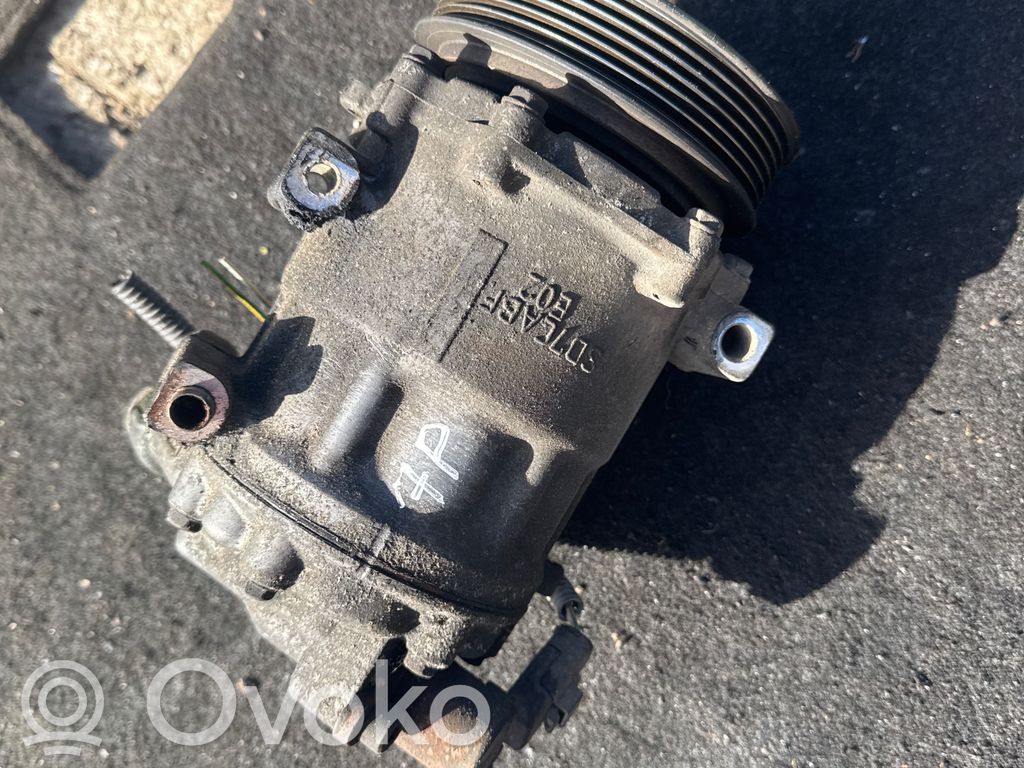 Peugeot 407 Air conditioning (A/C) compressor (pump) 