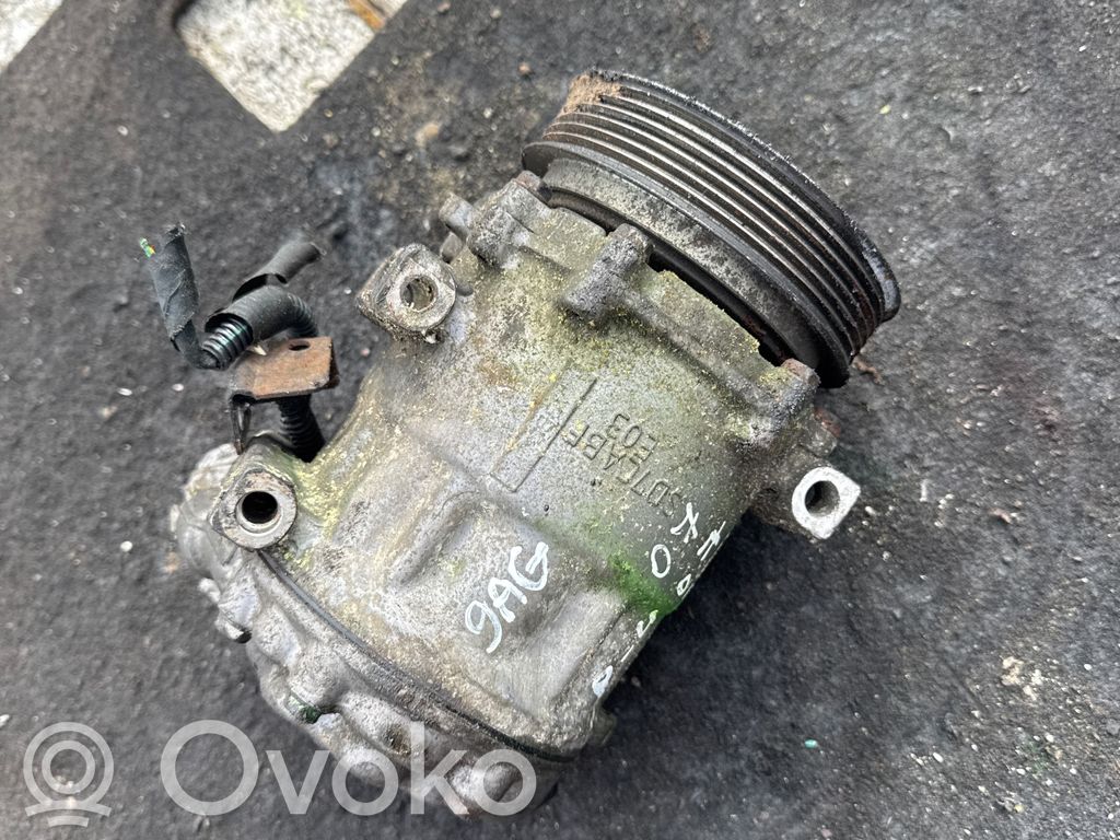 Peugeot 407 Air conditioning (A/C) compressor (pump) 