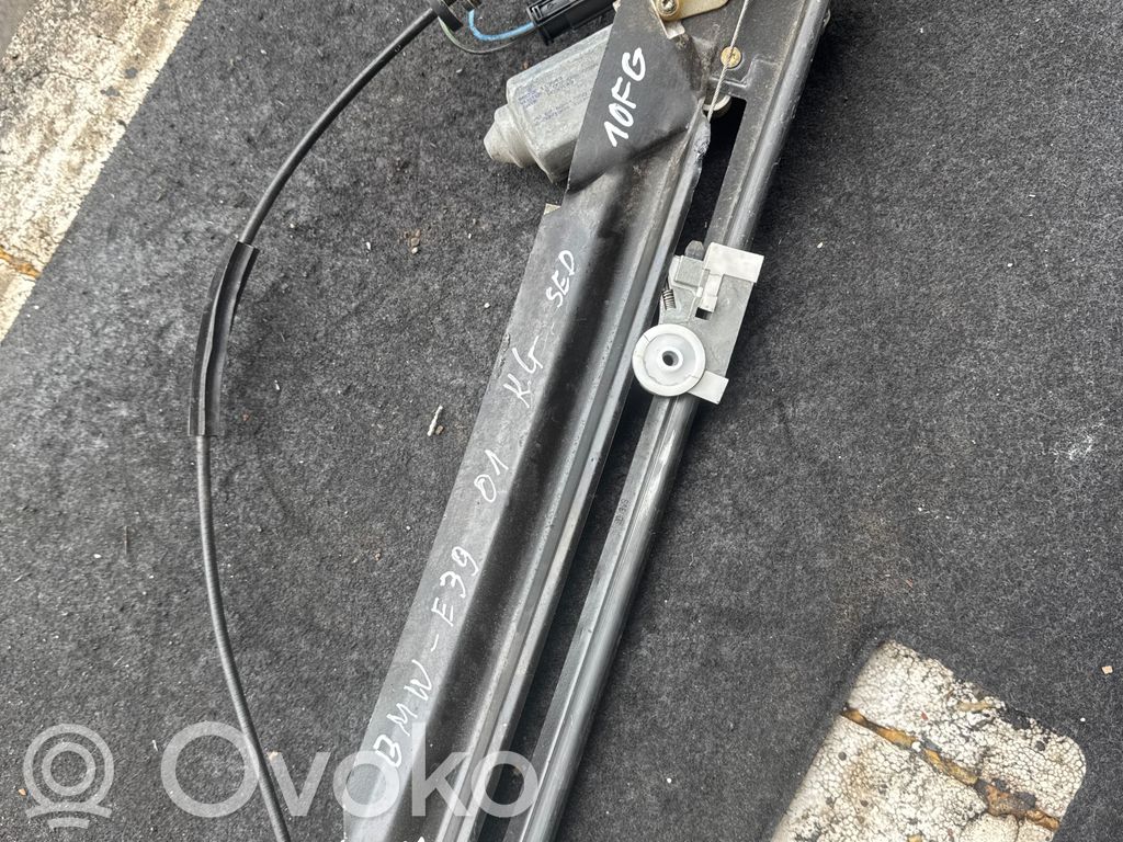 BMW 5 E39 Rear door window regulator with motor 