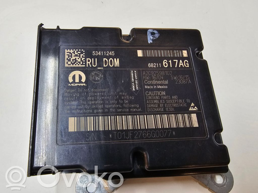 Chrysler Pacifica Airbag control unit/module 