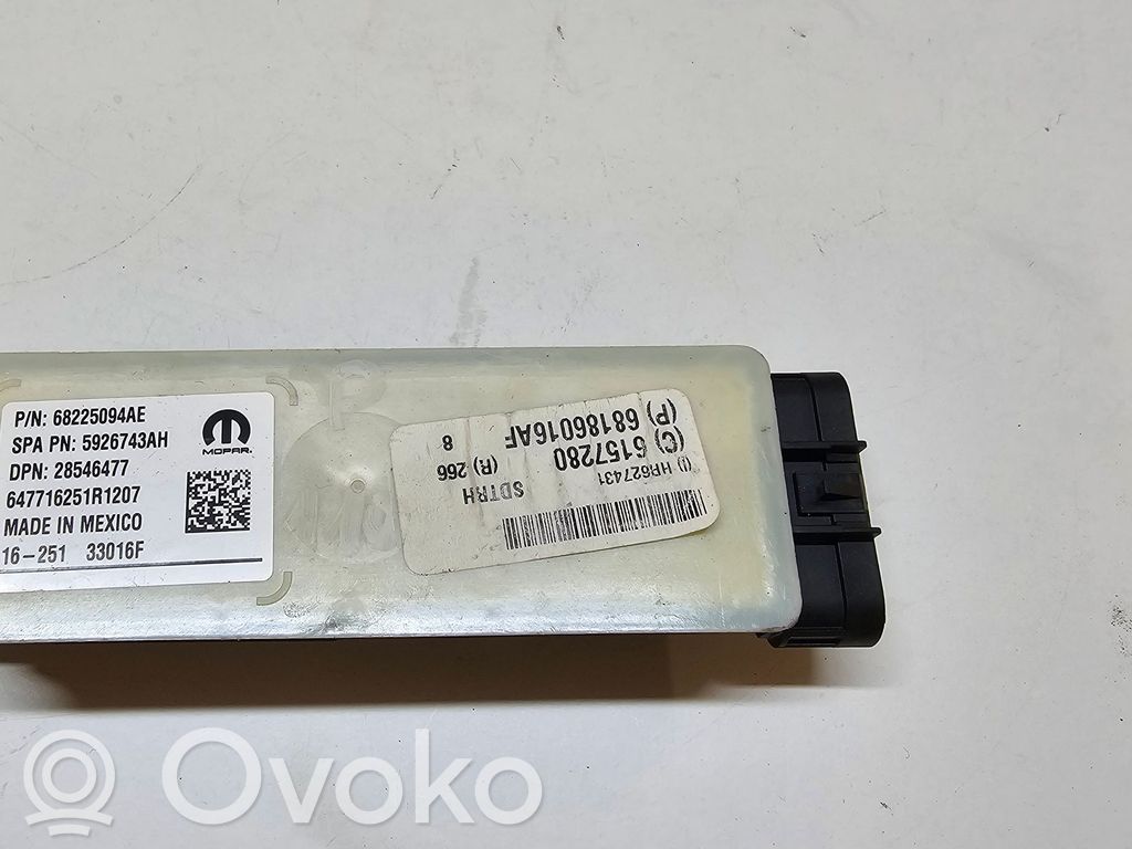 Chrysler Pacifica Sliding door control unit/module 