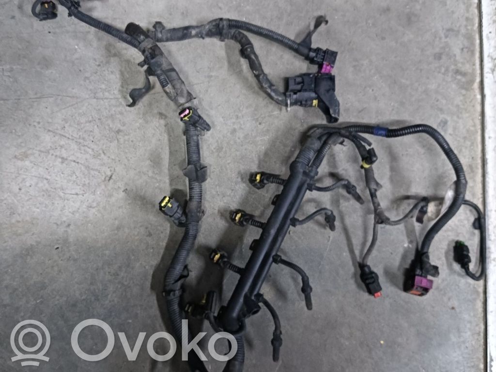 Engine installation wiring loom
