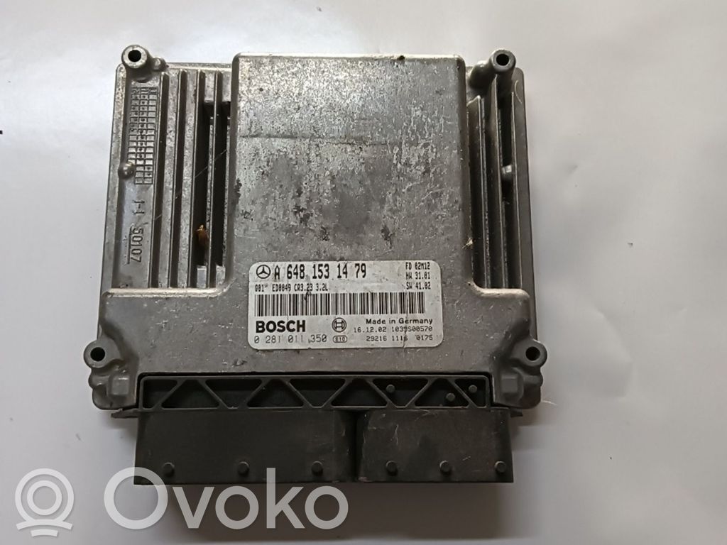 Mercedes-Benz E W211 Engine control unit/module ECU 