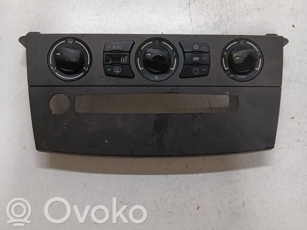 BMW 5 E60 E61 Air conditioning/heating control unit 