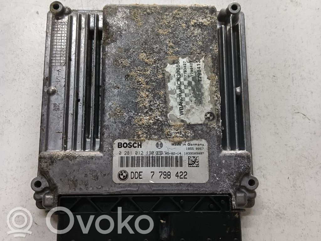 BMW 5 E60 E61 Engine control unit/module ECU 