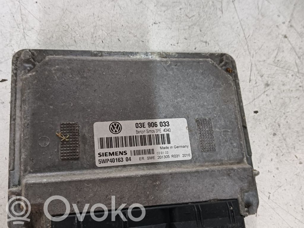 Volkswagen Polo IV 9N3 Unitate control motor/modul ECU 
