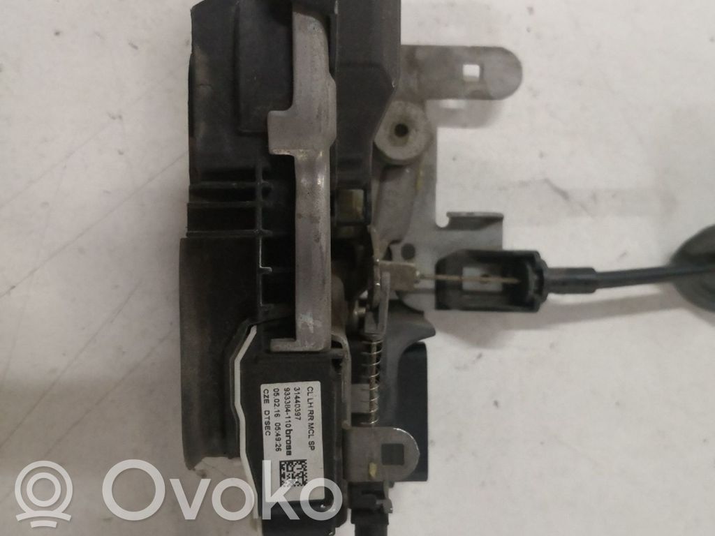 Volvo V40 Zamek drzwi tylnych 