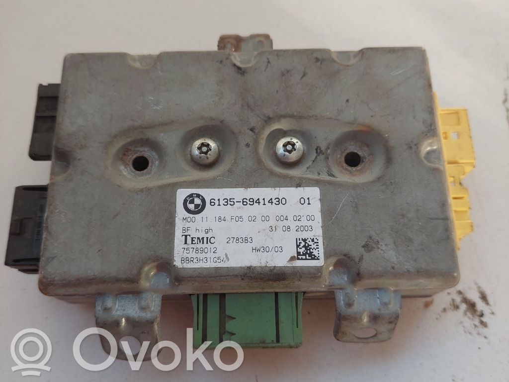 BMW 5 E60 E61 Combustion control unit/module 
