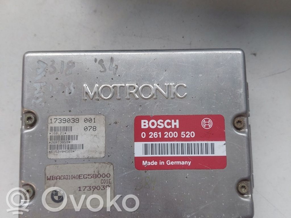 Engine control unit/module ECU   0261200520