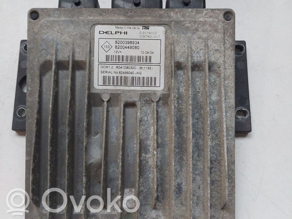 Renault Modus Engine control unit/module fan 