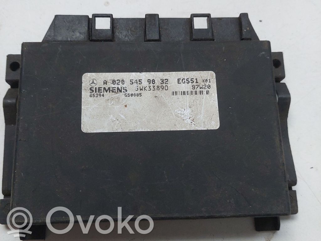 Steering rack control module   A0205459032