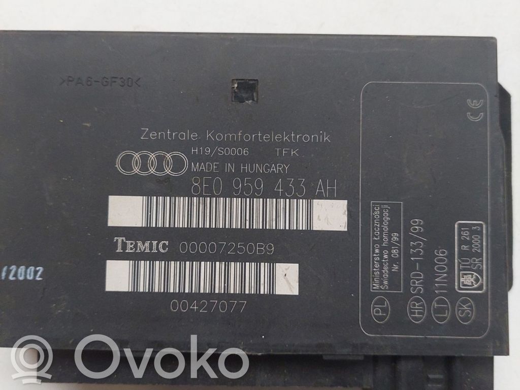 Mukavuusmoduuli   8E0959433AH