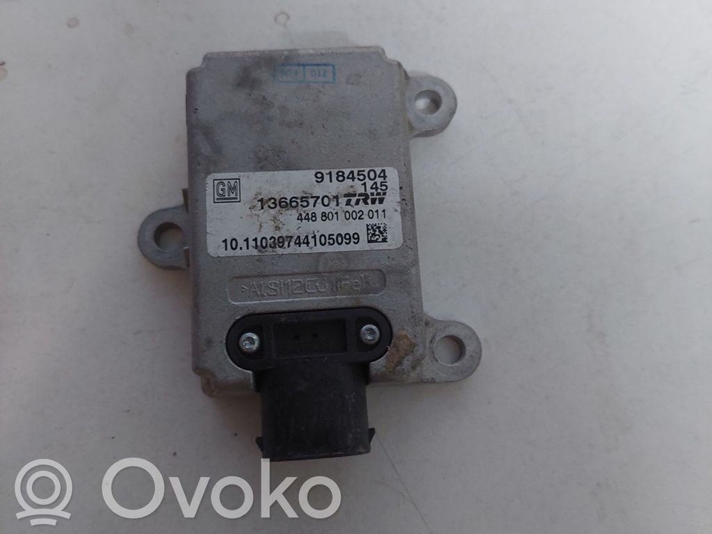 Opel Vectra C ESP acceleration yaw rate sensor 