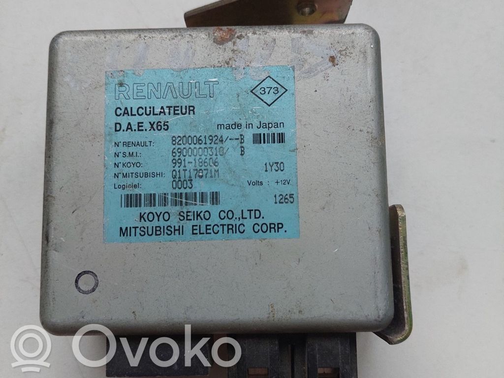 Renault Clio II Combustion control unit/module 