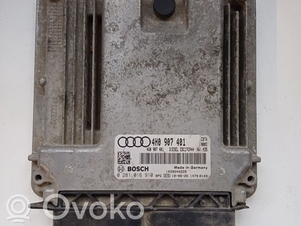 Audi A8 S8 D4 4H Engine control unit/module ECU 