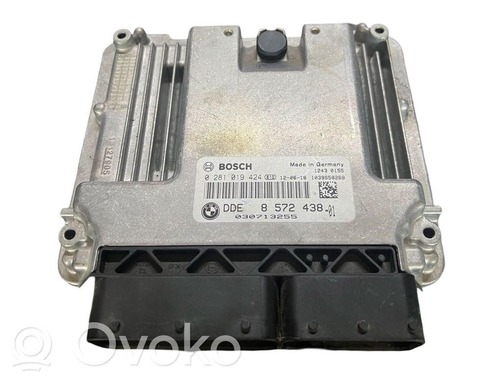 BMW 5 GT F07 Komputer / Sterownik ECU silnika 