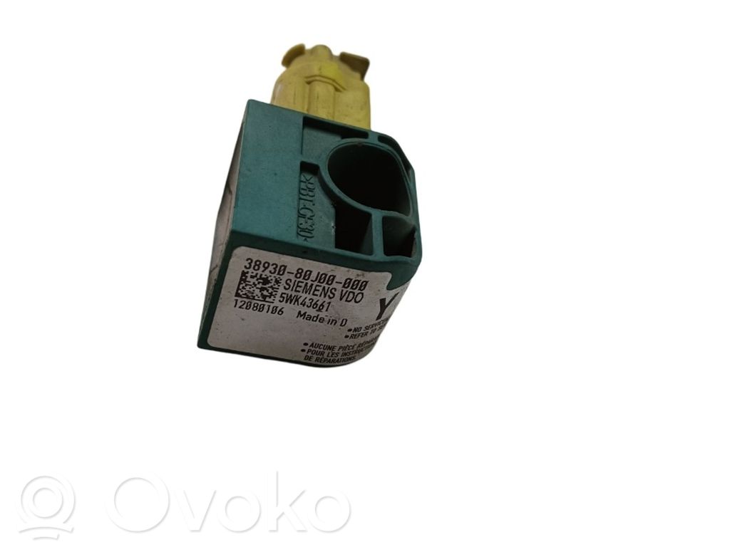 Sensor impacto/accidente para activar Airbag   3893080J00000