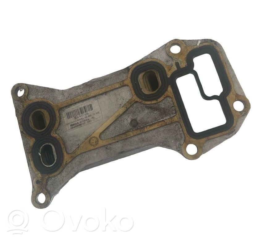 BMW 5 F10 F11 Mocowanie / uchwyt filtra oleju 