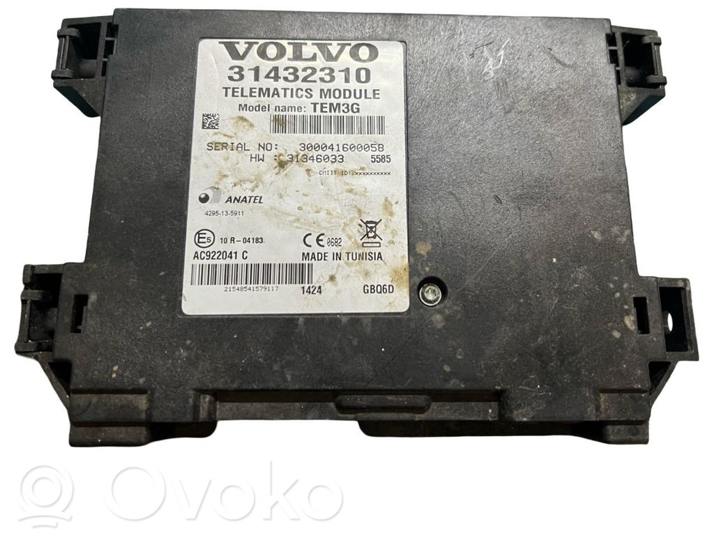 Volvo XC60 Galinio tilto valdymo blokas 