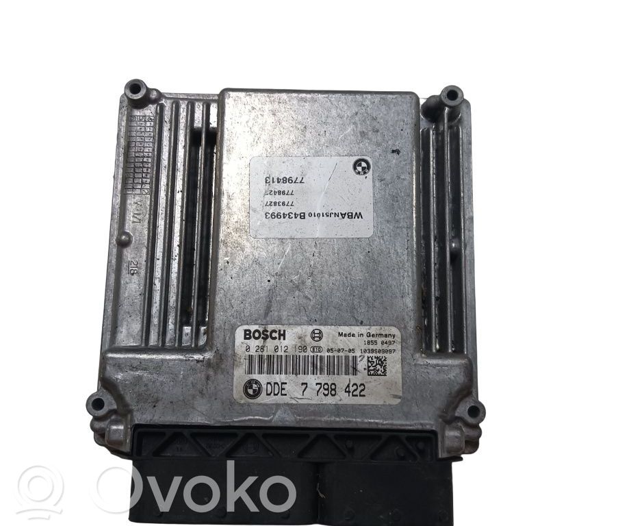 BMW 5 E60 E61 Engine control unit/module ECU 