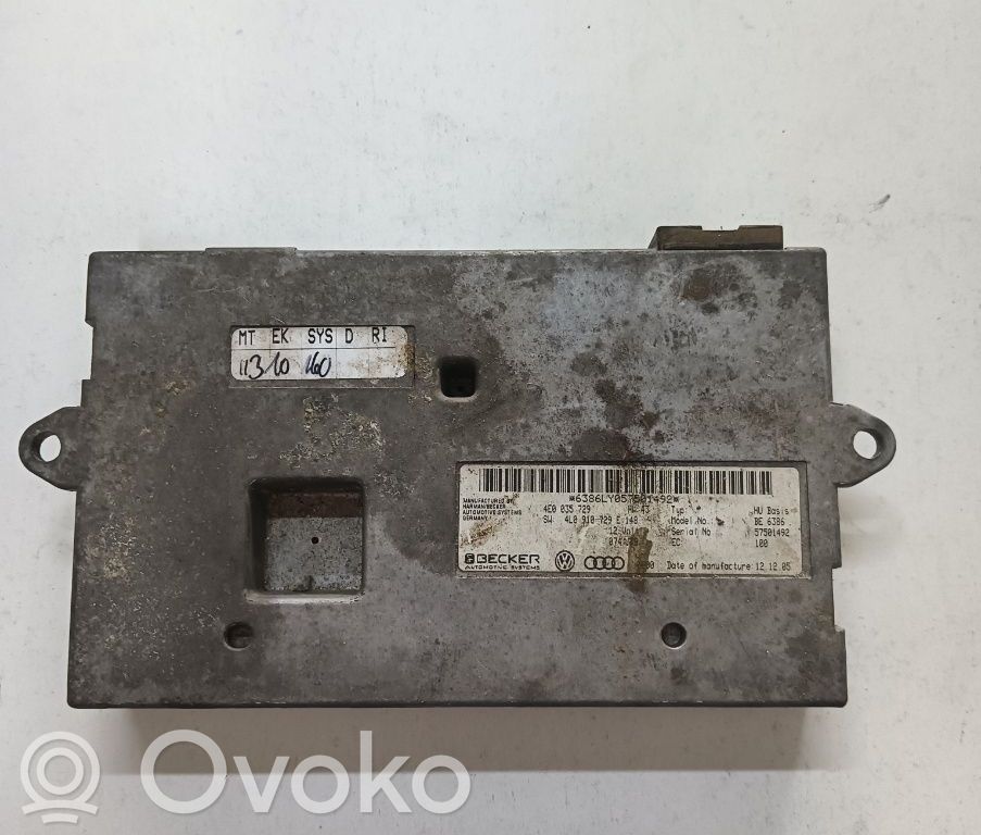 Garso stiprintuvas   4L0910729E