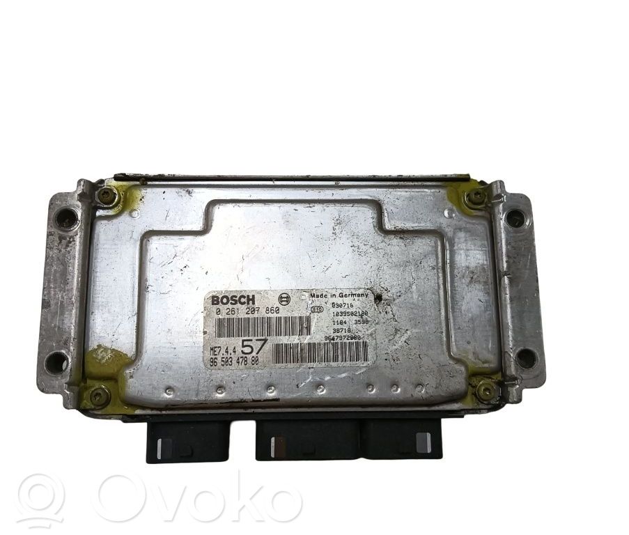Citroen C3 Pluriel Engine control unit/module ECU 