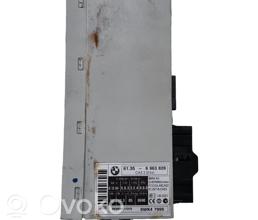 BMW 5 E60 E61 Unitate/modul comandă imobilizator 