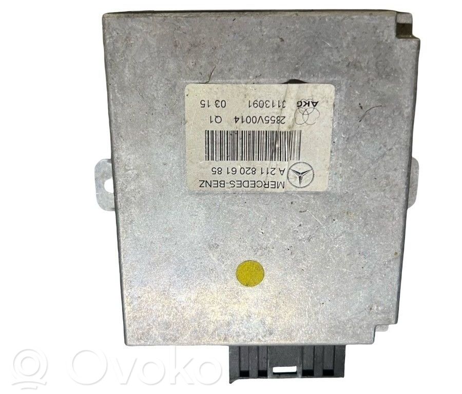 Unidad de control/módulo del teléfono   A2118206185